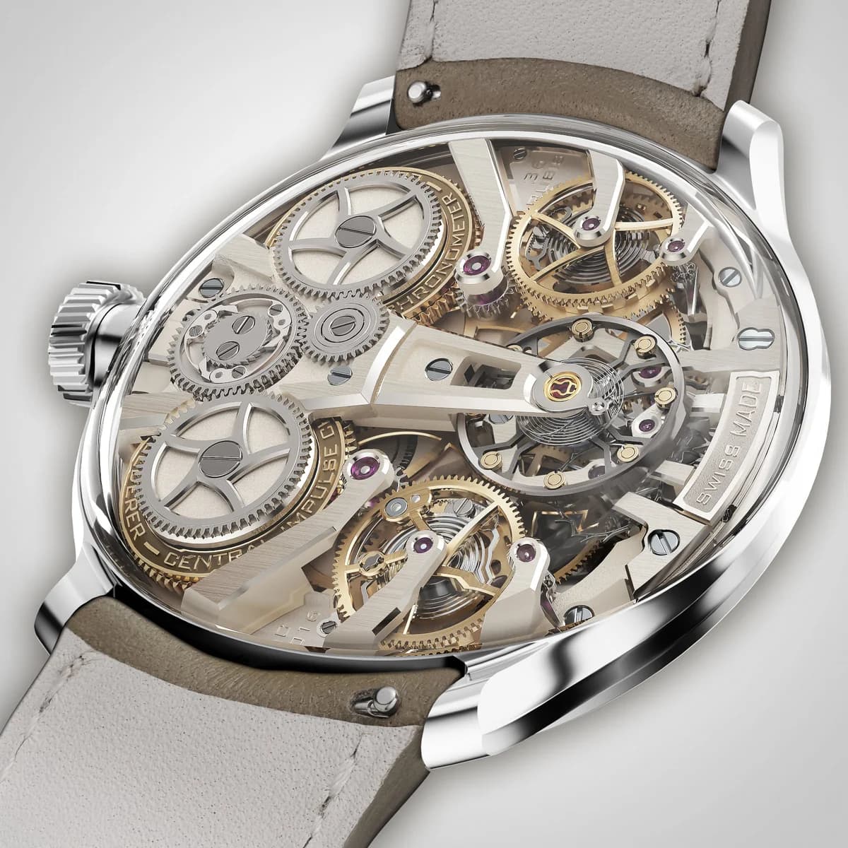 Bernhard Lederer Central Impulse Chronometer detail 10
