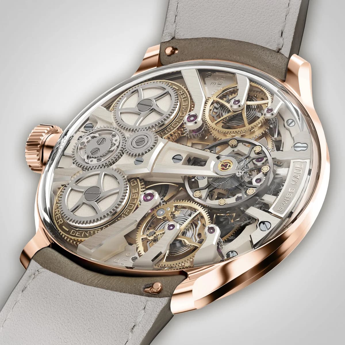 Bernhard Lederer Central Impulse Chronometer detail 13