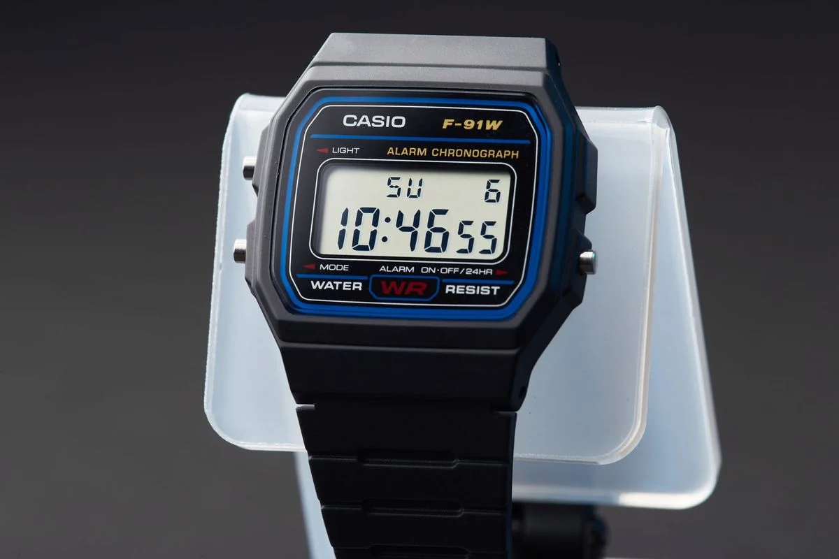 Casio F-87W & F-91W detail 16