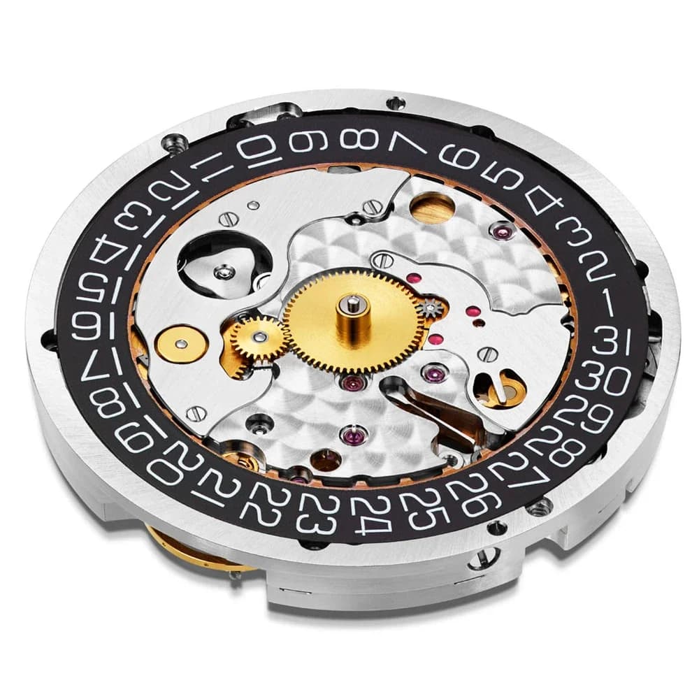 The L.U.C 96.26-L movement with Cotes de Geneve decoration and hand-chamfered bridges