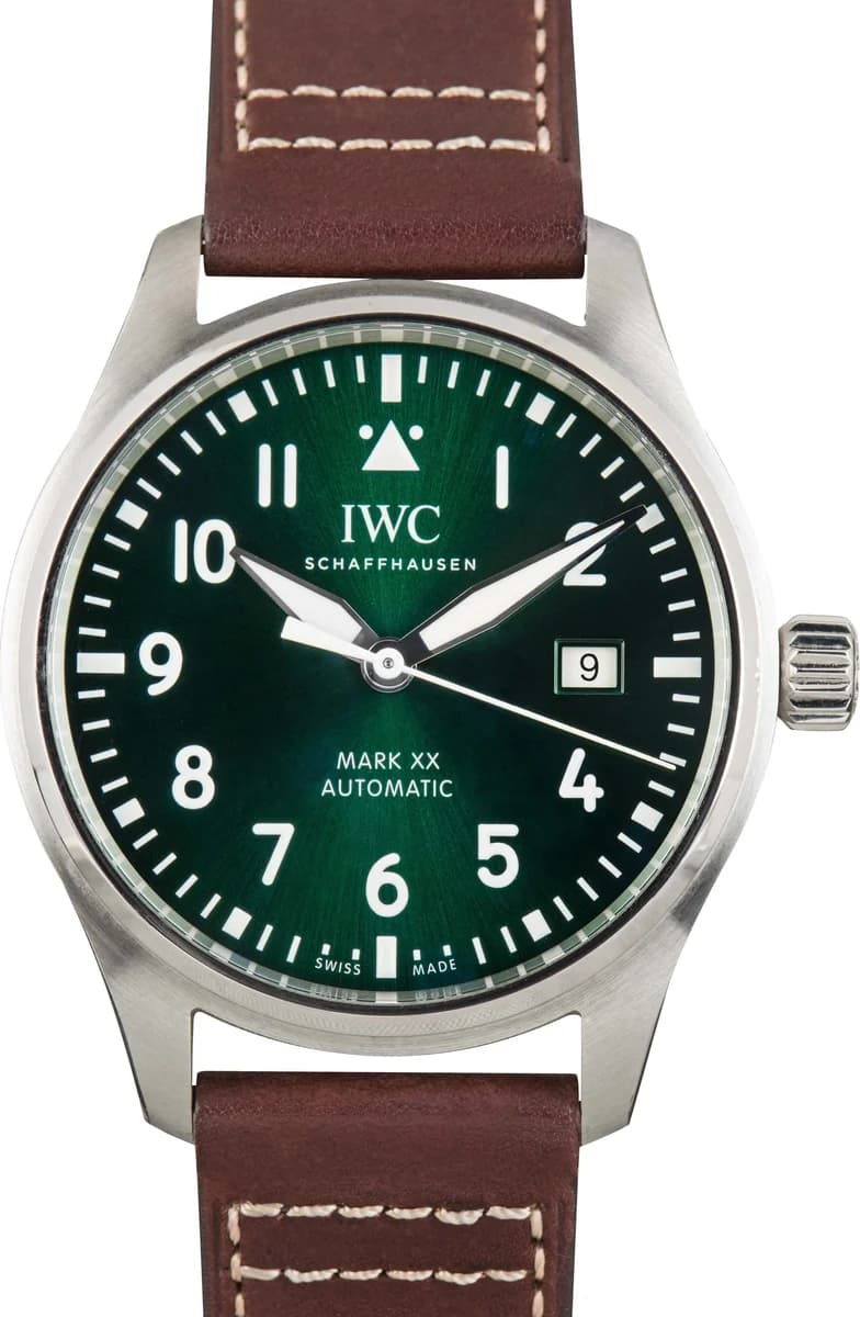 IWC Pilot Mark XX Green Dial