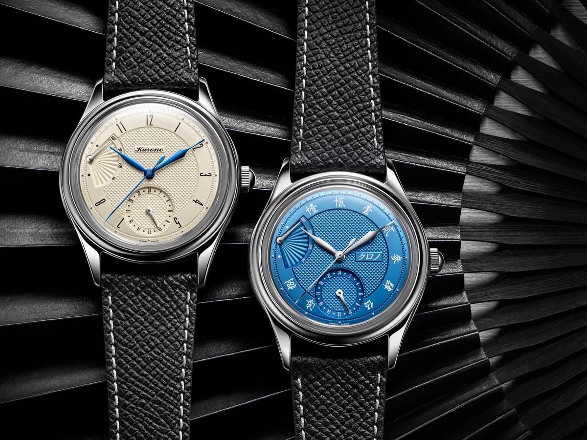 Both Sensu NOS variants side by side: cream with Arabic numerals, blue with Kanji