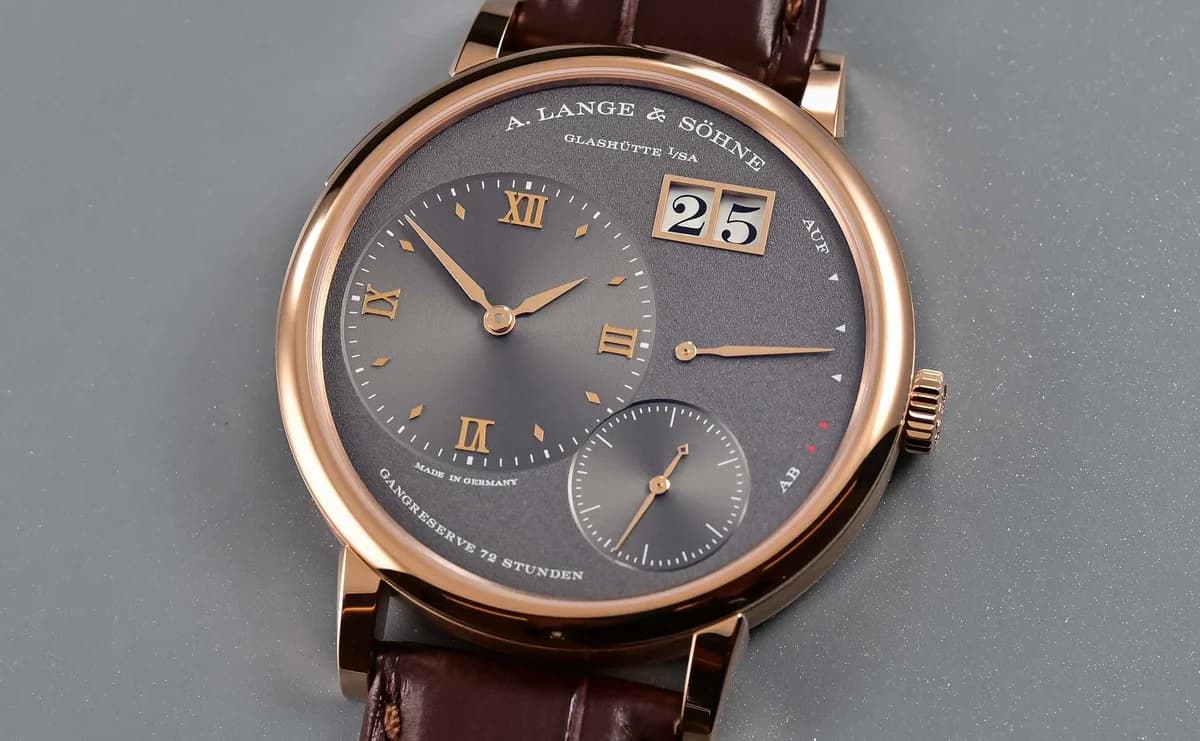 A. Lange & Sohne Grand Lange 1 detail 2