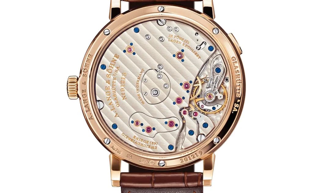 A. Lange & Sohne Grand Lange 1 detail 8