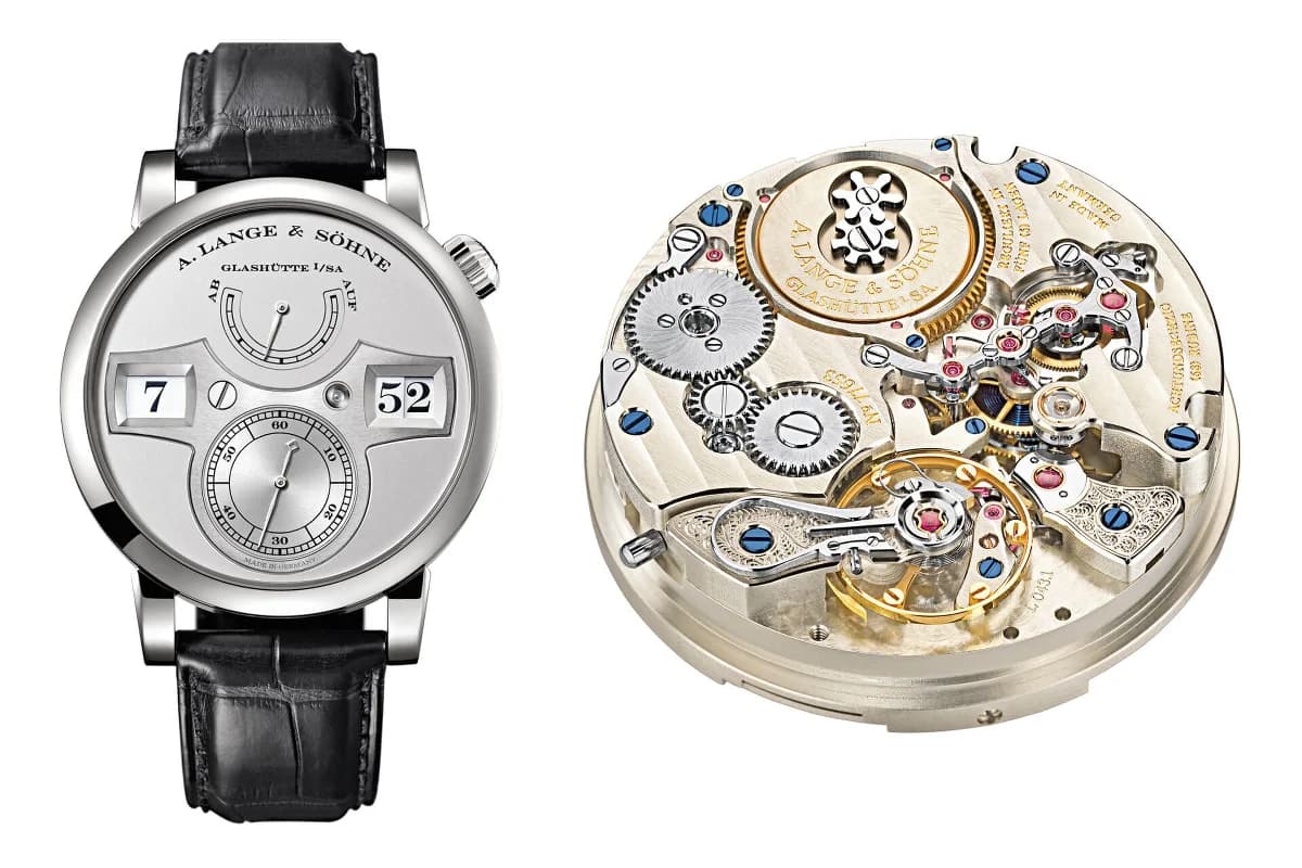 A. Lange & Sohne Zeitwerk detail 19