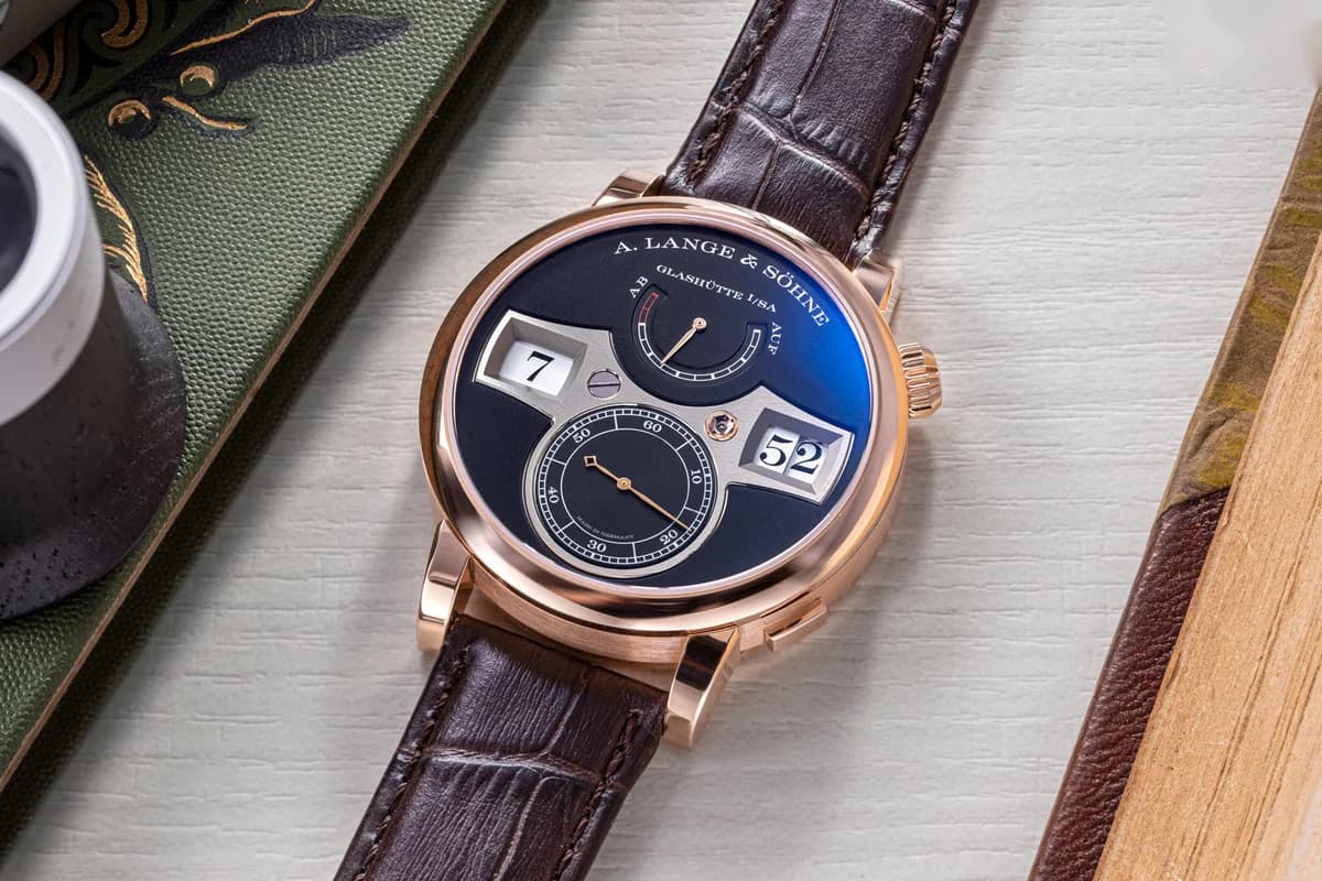 A. Lange & Sohne Zeitwerk detail 13