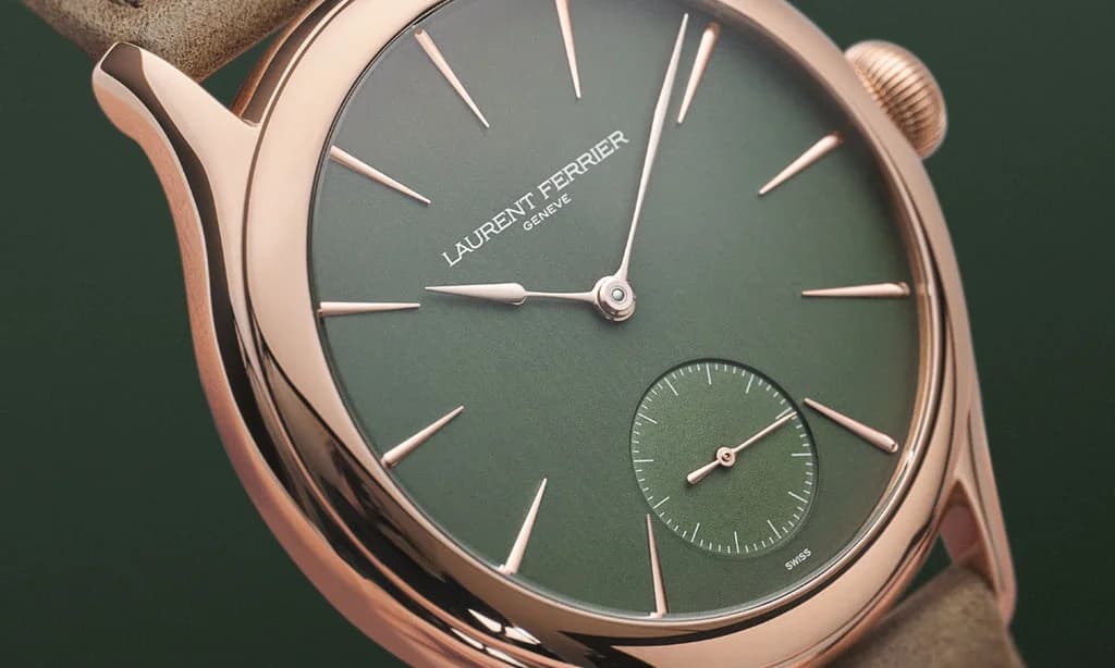 Laurent Ferrier Square Micro-Rotor Evergreen detail 6