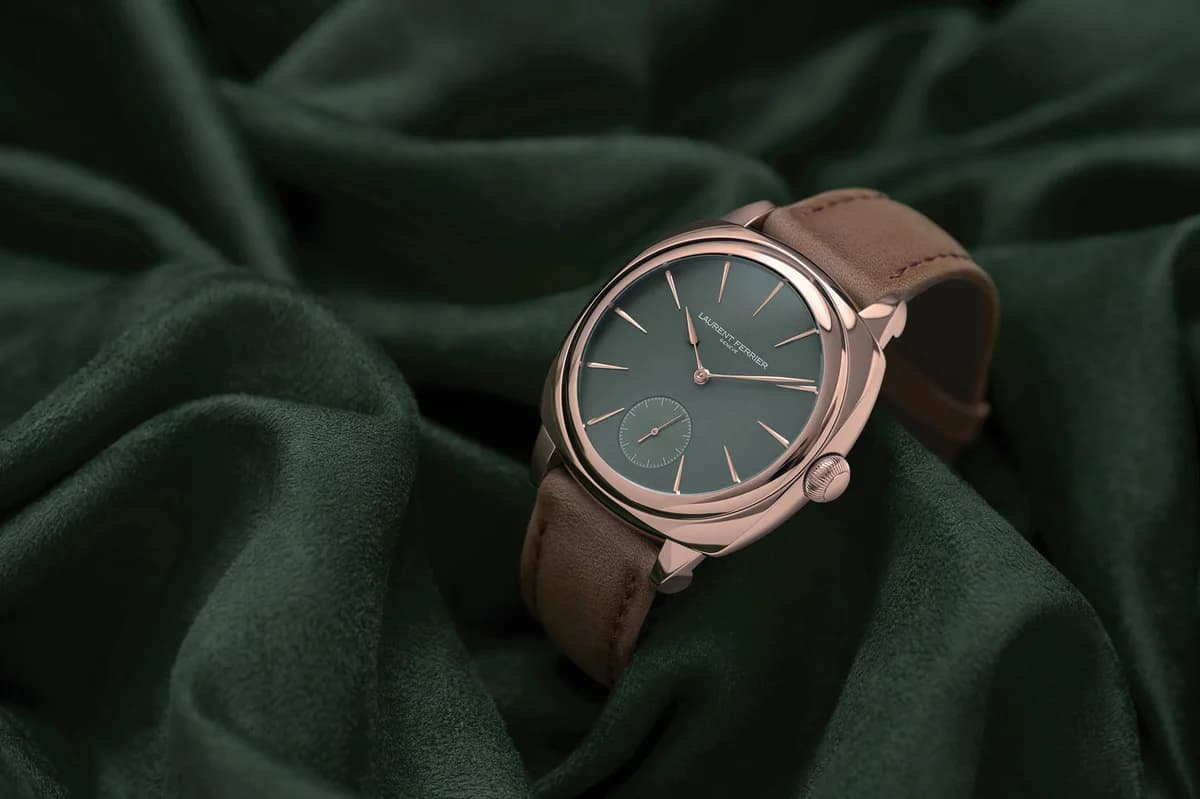 Laurent Ferrier Square Micro-Rotor Evergreen detail 8