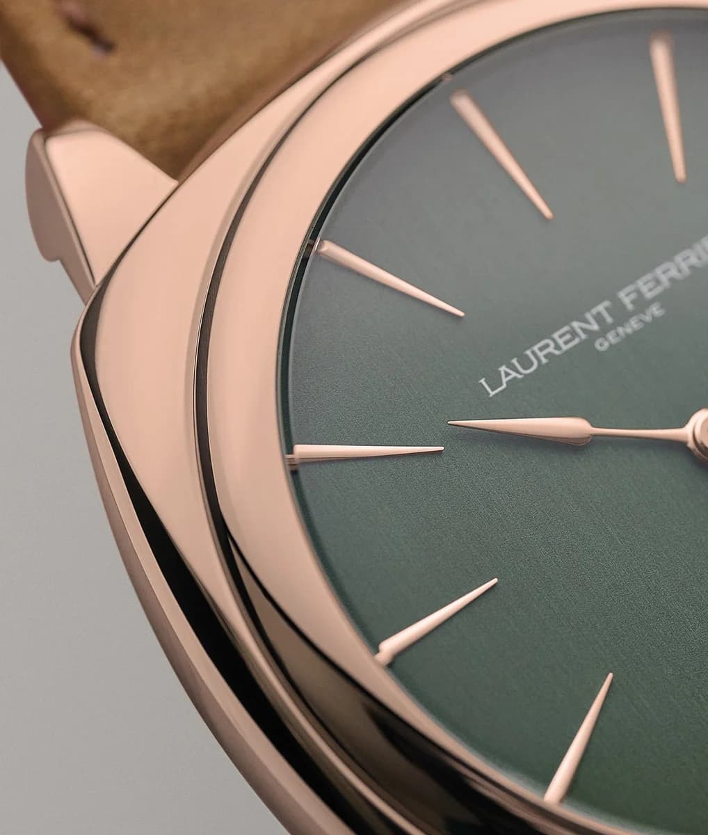 Laurent Ferrier Square Micro-Rotor Evergreen detail 13