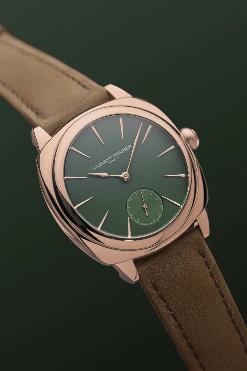 Laurent Ferrier Square Micro-Rotor Evergreen detail 15