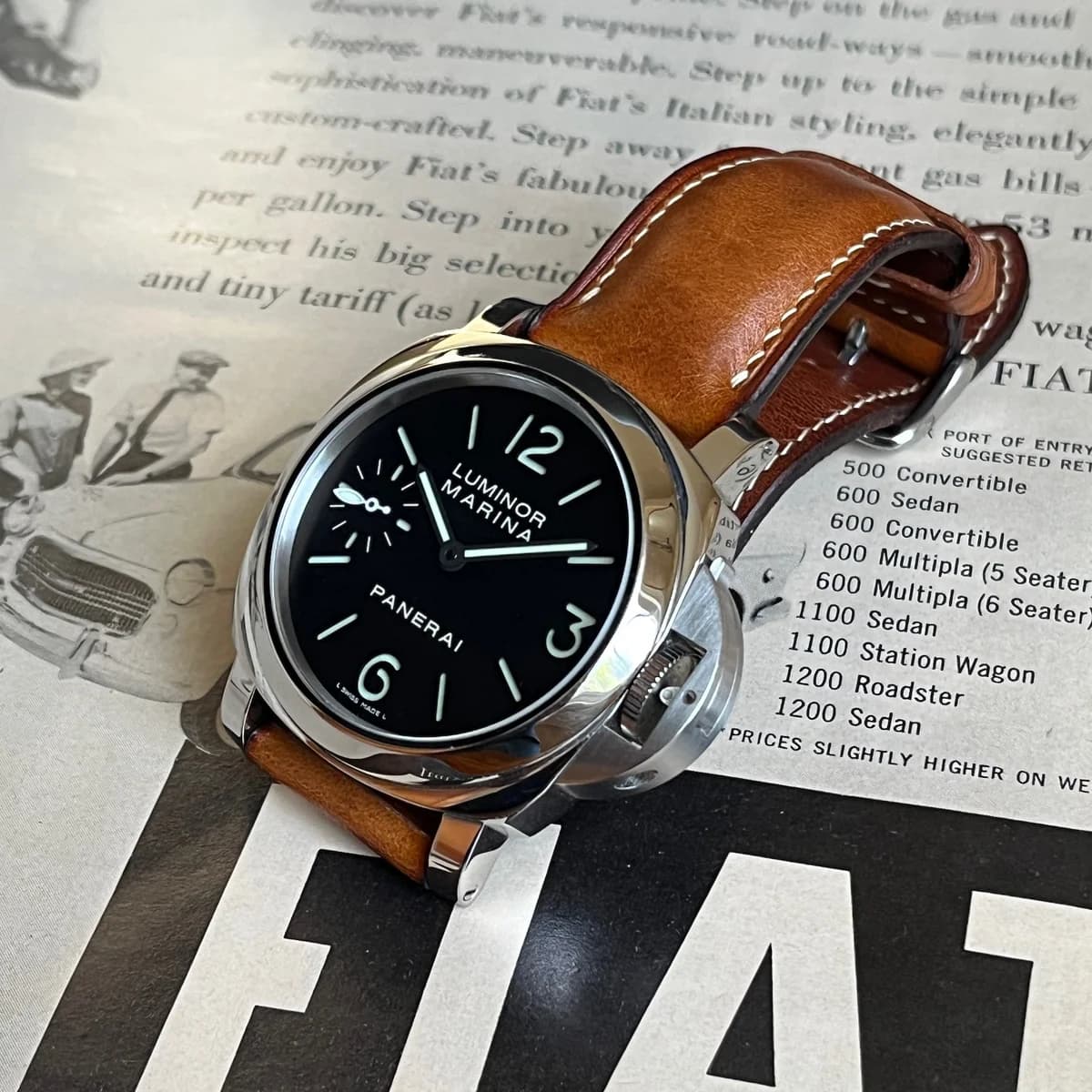 Panerai Luminor Marina PAM111 detail 12