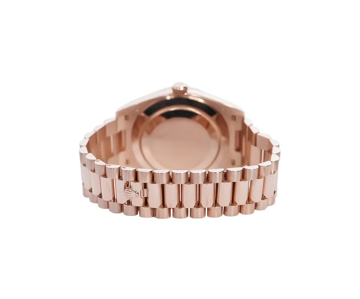 Side profile showing the 12mm case thickness, Twinlock crown, and the transition from fluted bezel to case.