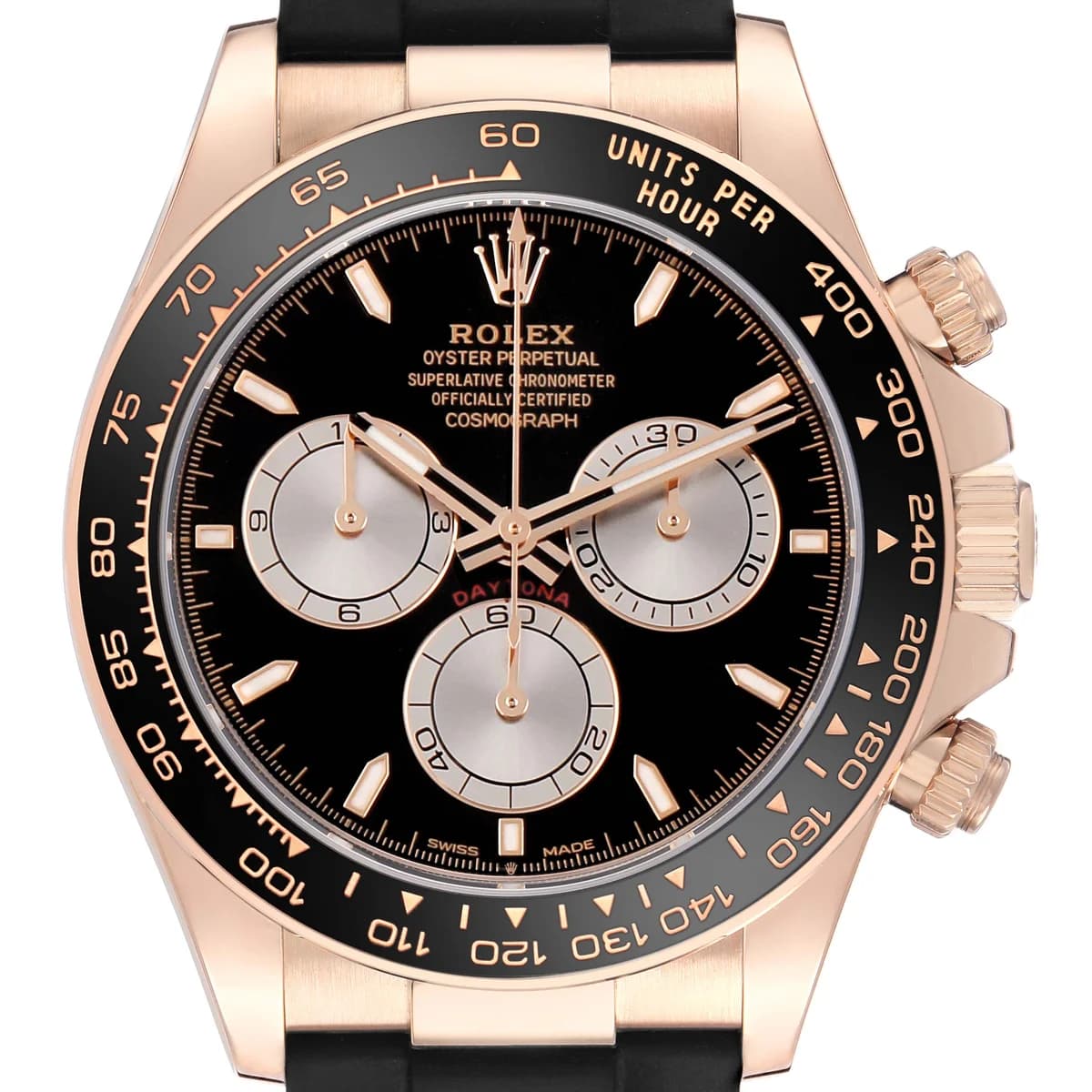 Rolex Daytona Oysterflex Everose "Sundust"