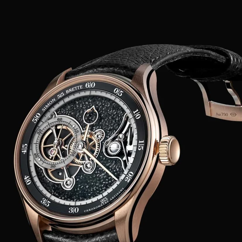 Simon Brette Chronometre Artisans Rose Gold