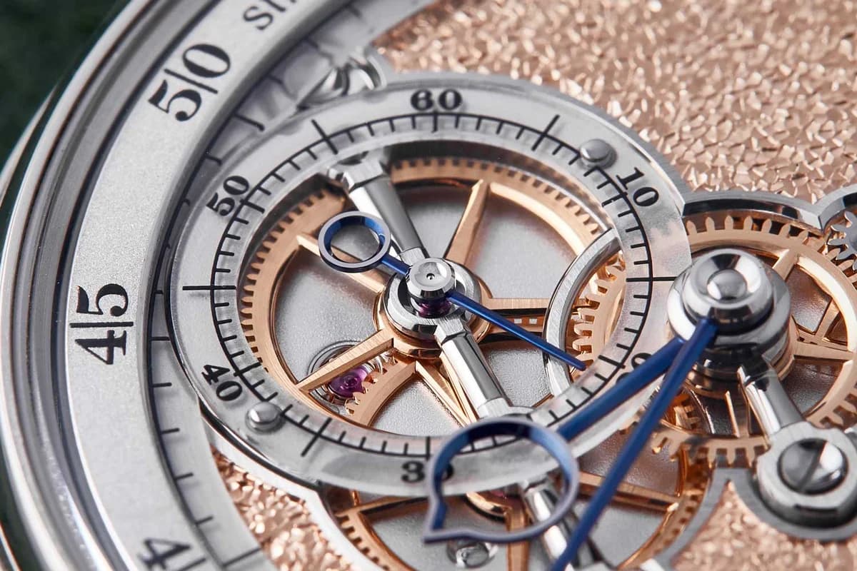 Simon Brette Chronometre Artisans Rose Gold detail 13