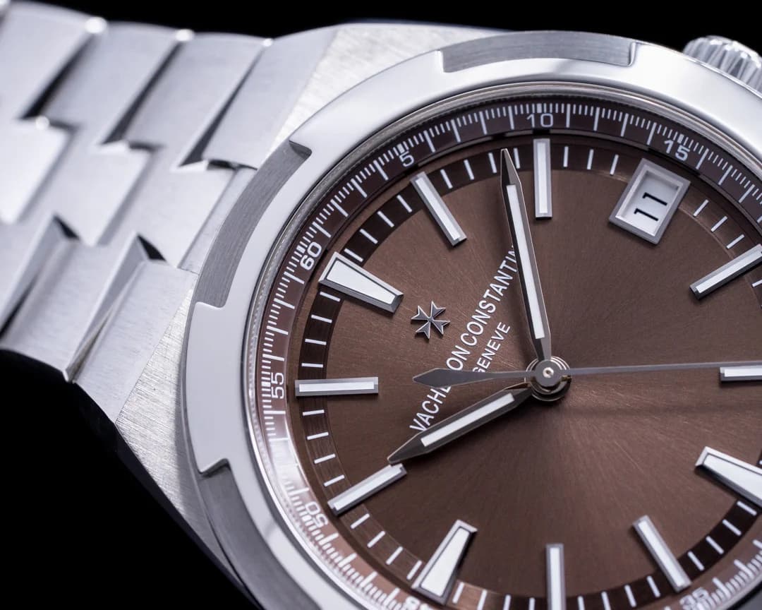 Vacheron Constantin Overseas Brown Dial detail 6