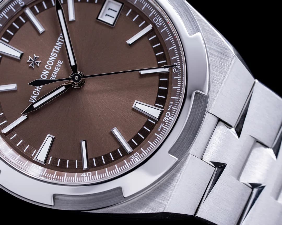 Vacheron Constantin Overseas Brown Dial detail 7