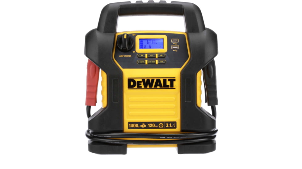 DEWALT 2000 Peak Amp Jump Starter with Tire Inflator